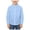 Blue, variant on WXFAZCVU Boys Long Sleeves Button Down Shirt Kids Versatile Formal Clothes School Wear Size 9-10 Years