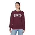 thumbnail image 7 of Midwest Midwestern Sweatshirt Gifts Crew Neck Shirt Long Sleeve Unisex, 7 of 7