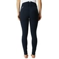 thumbnail image 5 of HORZE Della Women's High Waist Silicone Knee Patch Breeches with Belt Loops, 5 of 9