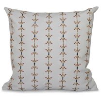 Simply Daisy 16" x 16" Jodhpur Stripe Outdoor Pillow, Brown