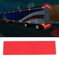 thumbnail image 1 of Etiqueta engomada reflectante etiqueta de advertencia duradera confiable roja rectangular para camión para conducción nocturna para remolque ANGGREK Otros, 1 of 8
