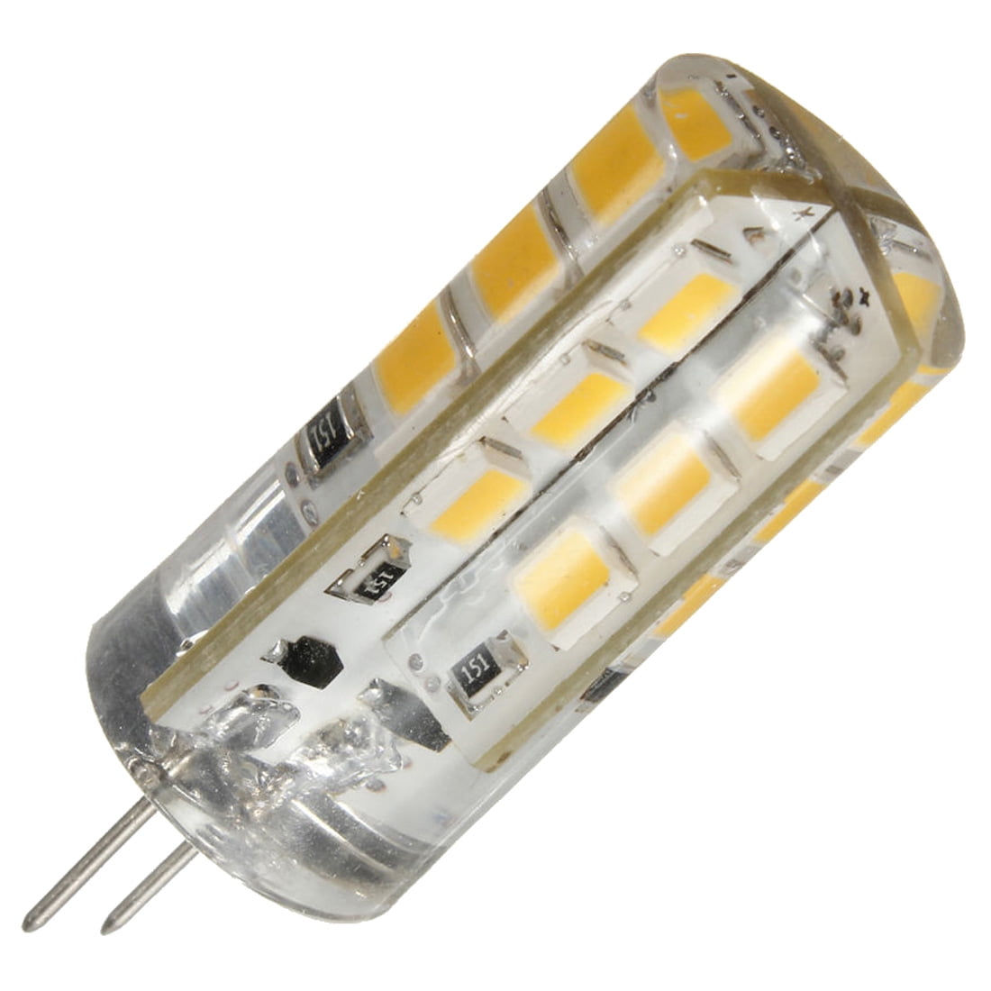 Dimmable LED Light G4 3W DC12V Silicone White=Daylight Repalce Halogen JC Bulb 