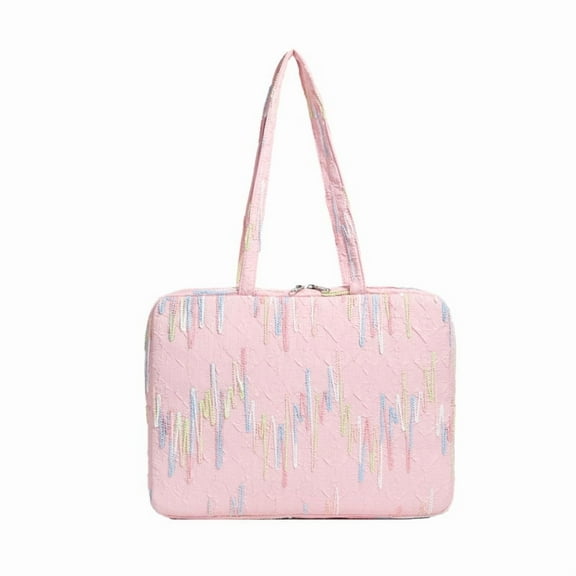 Cute Laptop Bag with Shoulder Strap 11 12 13.3 13.6 14 Inch Table Sleeve Carry Case Computer Handbag for Macbook Air 13.6 for Xiaomi (pink without pendant,13 14inch)