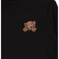 thumbnail image 4 of Inktastic Pocket Chocolate Doodle Boys or Girls Long Sleeve Toddler T-Shirt, 4 of 5
