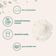Micro Ingredients Pure Vitamin C Powder, 2.2lbs (1kg) | Unflavored Ascorbic Acid Supplements | Non-GMO, Gluten Free
