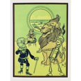 thumbnail image 2 of William Wallace Denslow 12x14 Gold Ornate Wood Frame and Double Matted Museum Art Print Titled - ‘I Feel Wise Indeed,’ Said the Scarecrow (1900), 2 of 4