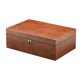 thumbnail image 3 of Caja de reloj de madera, escaparate de exhibición de pulsera de brazalete para hombres y mujeres Soporte de reloj , 10 almohadillas Salvador Caja de reloj, 3 of 10