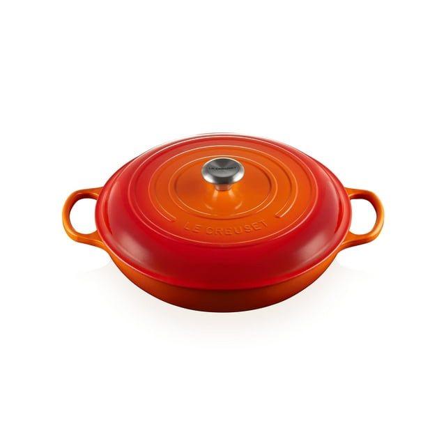 Cazuela Le Creuset de Hierro Fundido Esmaltado Signature 5L Flame