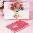 thumbnail image 4 of 3D for Up Cards Valentine's Mother's Day Greeting Cards for Wife Husband Lovers Postcards with Envelope, 4 of 9