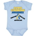 thumbnail image 3 of Inktastic Down Syndrome Awareness Support, Educate, Advocate Boys or Girls Baby Bodysuit, 3 of 5