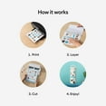 thumbnail image 4 of Cricut® Waterproof Sticker Set - US Letter (6 ct), White, 4 of 7