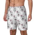 thumbnail image 2 of Balery Poodle Dog Mens Swim Trunks Swim Shorts for Men Quick Dry Inseam Beach Shorts with Compression Liner Pocket-Medium, 2 of 9