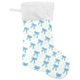 thumbnail image 1 of wonima02 Blue Bow Ribbon Christmas Stocking 18 Inch Bowknot Coquette Large Xmas Stockings for Family Holiday Christmas Party Decorations Gift 2 Pack, 1 of 1