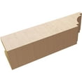thumbnail image 6 of Ekena Millwork 4"W x 4"H x 16"L Mediterranean Woodgrain TimberThane Rafter Tail, Primed Tan, 6 of 6