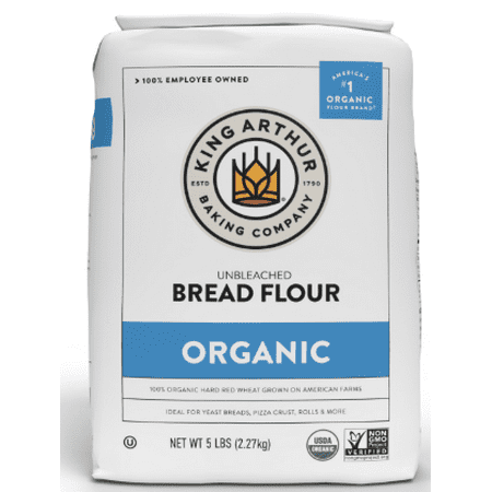 UPC 071012081042 product image for King Arthur Flour 100% Organic Unbleached Bread Flour 5 lb. Bag | upcitemdb.com