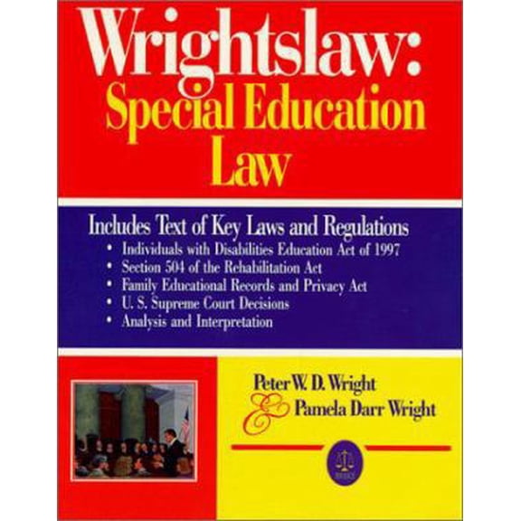 Pre-Owned Wrightslaw: Special Education Law (Paperback) 1892320037 9781892320032