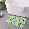 thumbnail image 6 of Kdxio Avocado and Hearts,16" x 24", Non-Slip Front Door Mats,Outdoor Welcome Mat Washable, 6 of 9