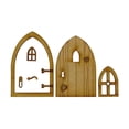 thumbnail image 1 of Adroable Mini Fairy Elf Garden Window Door Craft Art Garden Decor Lawn Patio D, 1 of 5