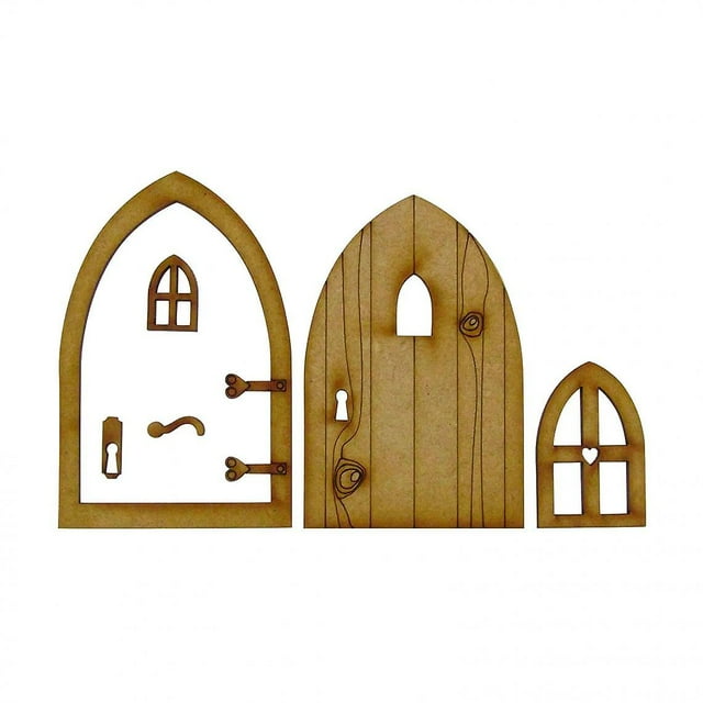 Adroable Mini Fairy Elf Garden Window Door Craft Art Garden Decor Lawn Patio D
