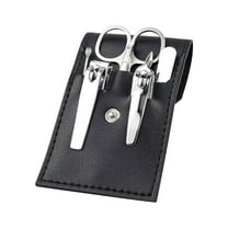 Aufmer Manicure Set Manicure Pedicure Kit Nail Grooming Kit for Men, 7 in 1 Travel Nail Kit Men Nail Clipper Set for Fingernail Toenail