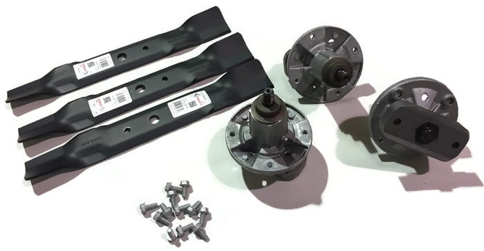 Set of 3 Spindles L120 L130 L2048 L2548 for 48/" GY20785 3 Blades GX20250 R10634