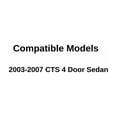 thumbnail image 3 of Driver Left Side Front Door Window Glass Compatible with Cadillac CTS 2003-2007 Models, 3 of 5