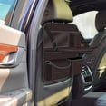 thumbnail image 5 of jiaping Car Backseat Organizer Automotive Accessories with Foldable Table Tray Road Trip Brown, 5 of 7