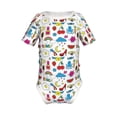 thumbnail image 2 of Balery Summer Pattern Baby Climbing Clothes Infant Bodysuit Cute Infant Bodysuit Baby Romper-18 Months, 2 of 7