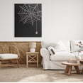 thumbnail image 2 of Stupell Industries Dangling Spider Web Insect Graphic Art Gallery Wrapped Canvas Print Wall Art, Design by Taylor Shannon Designs, 2 of 7
