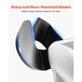 thumbnail image 5 of VEVOR Metal Shear/Cutter Drill Attachment, Sheet Metal Cutter with 360-Degree Pivoting Head, Sharp Blades,Ideal for 18 GA Galvanized Steel, 20 GA Stainless Steel, Aluminum Plate, Plastic, Cardboard, 5 of 9