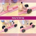 thumbnail image 5 of Hip Thrust Belt Pink for Dumbbells Heavy, Booty Belt for Hip Thrust, Slip-Resistant Padding Hip Thrust Belt for Gym or Home Workouts, 5 of 8