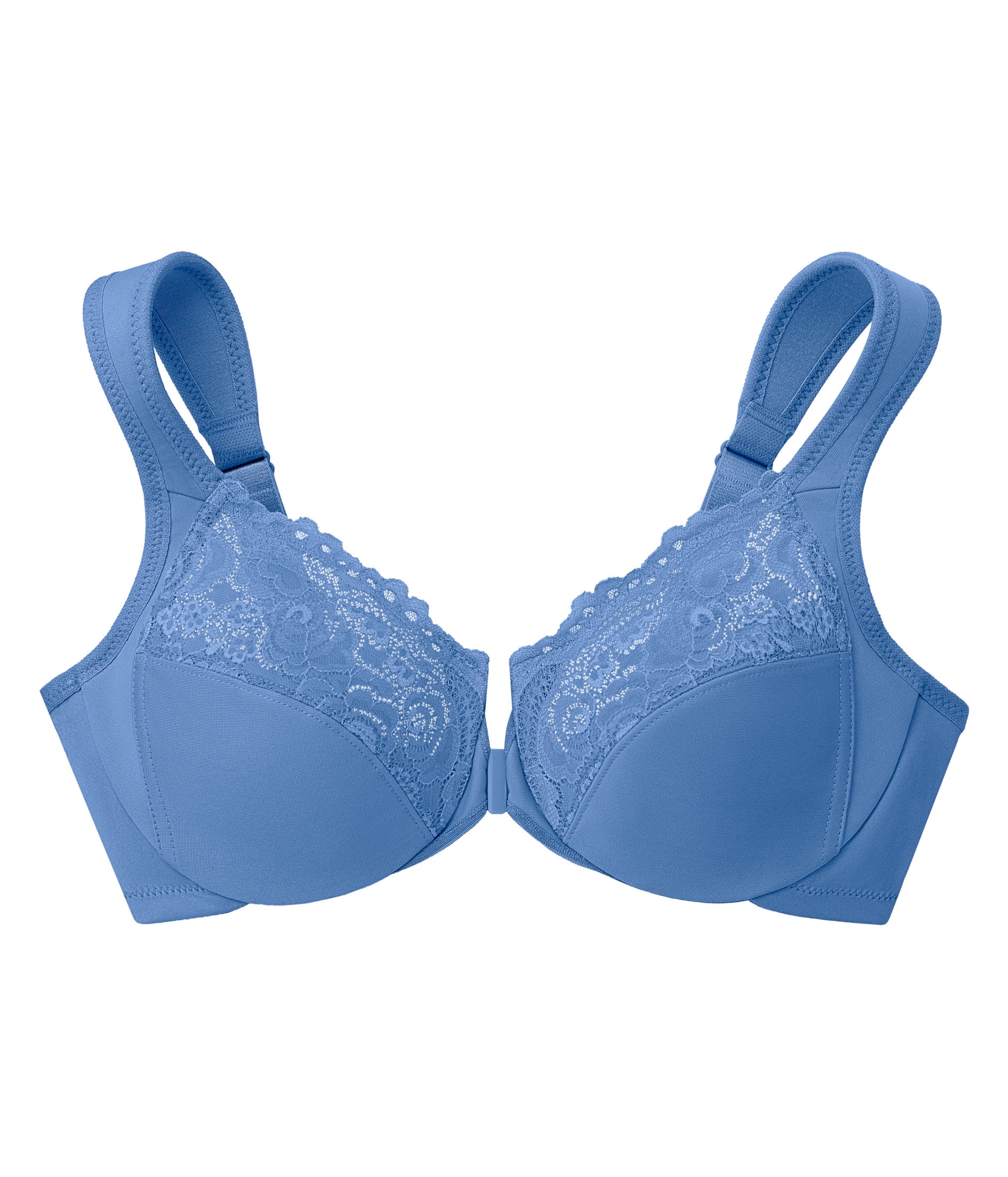 Glamorise WonderWire Front-Closure Underwire Bra 1245 (Women's & Women's Plus)