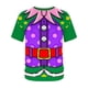 thumbnail image 4 of Tops para hombre, blusas y camisas de manga corta con cuello redondo para hombre, camiseta informal con cuello redondo y estampado para hombre, blusa de manga corta, blusa de poliéster para hombre, 4 of 4