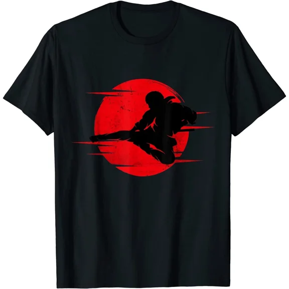 RARE Karate Shadow Judo Martial Arts Japan Kung Fu Taekwondo T-Shirt Size S-5XL