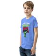 thumbnail image 3 of Gaming Youth Short Sleeve for Boys – Video Game T-Shirt, Gamer Gift, Level Up Shirt, Cool Boys Graphic Tee (Heather Columbia Blue, XL), 3 of 3