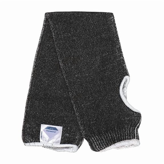 Mcr Safety Cut-Resistant Sleeve,Black,L Size 9318D7MT