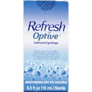 5 Pack - Refresh Optive Lubricant Eye Drops 0.5 fl oz (15 ml) Each