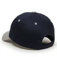 thumbnail image 6 of Outdoor Cap GL-271 Mid to Low Profile Basic Cotton Twill-Navy/Light Grey-Youth, 6 of 8