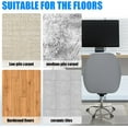 thumbnail image 5 of Placoot 48" x 36" Office Chair Mat for Carpeted Floors, 10 pounds Heavy Duty Crystal Clear Desk Chair Mat, Can be Used on Carpet or Hard Floor, 5 of 7