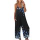 thumbnail image 1 of ICHUANYI Clearance Casual Women Fashion Backless Loose Long Pants Jumpsuit Long Short Bodysuit(Blue, L) ICHUANYI WER2023081013779, 1 of 5