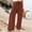 A1 Coffee, variant on Wide Leg Pants for Women Solid Color Long Trousers Comfy Trousers High Waisted Pants Office Dress Work Slacks Loose Fit Summer Pants Boho Travel Pants Straight Leg Trousers Gauze Pants 3Xl