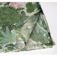 thumbnail image 2 of Vargottam Premium Cotton Muslin Napkins - Set of 12, 20-Inch Green Tree Pattern, Soft and Absorbent Cloth Napkins for Dining, Decor, Weddings, and Special Occasions - Machine Washable, Table Linens, 2 of 7