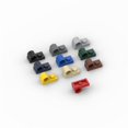 thumbnail image 2 of 100pcs MOC 11458 Modified 1x2 With Pin Hole Building Block Kit Plate Bricks Particle Idea Educational Toy Children Birthday Gift yellow-100pcs, 2 of 6