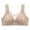 Khaki, variant on Fsqjgq Womens Underwear High Impact Sports Bras for Women Bras Comfort Front Closure Bras Comfort No Underwire Seamless Bra Plus Size Wireless Bra Nipple Covers Cotton Blend Underwire Bras Bustiers