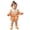 Orange, variant on Halloween Baby Girl Outfits Pumpkin Bubble Romper Thanksgiving Smocked Clothes Checkered Bodysuit