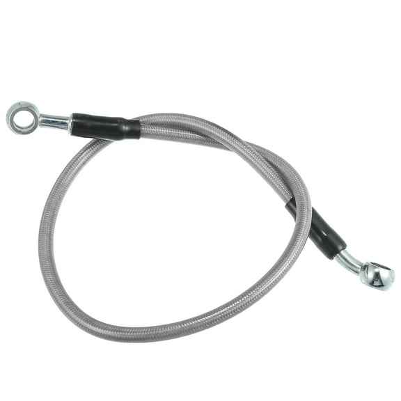Motorcycle Brake Hydraulic Line 23.6'' Stainless Brake Hose for ATV Motorbike Pit Dirt Bike Grey