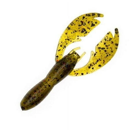 BAITFUEL PACA Craw Creature Bait Infused with Supercharged X55 Formula Gel 5-Inch Watermelon Spice