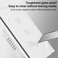 thumbnail image 4 of yeacher Smart WiFi Glass Touch Switch Panel with LED Indicator, 3-Way Control, Zero-Live Wire Connection, YX-WS003A, 10A Rated Current, 2200W Resistive Load, 300W Inductive Load, 11.8x7.2x4cm, 4 of 6