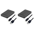 thumbnail image 1 of 2X USB 3.1 Mobile Box 2.5 Inch SATA Box SSD Enclosure Support 15mm Hard Drive for Computer Notebook, 1 of 9