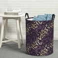 thumbnail image 6 of Naloa Dice Large Laundry Basket Waterproof Round Collapsible Storage bin with Handles for Hamper Kids Room,Toy StorageSmall, 6 of 6